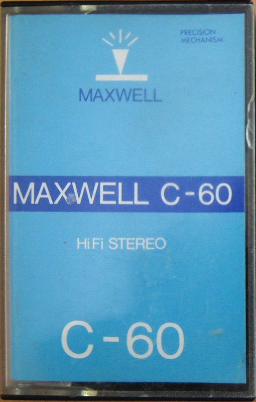 Compact Cassette: Unknown Maxwell -  60