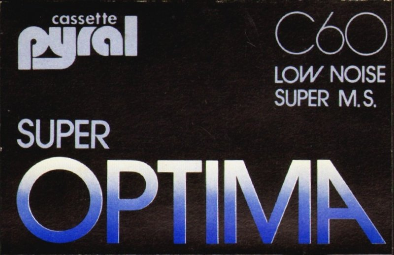 Compact Cassette:  Pyral - Super Optima 60