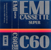 Compact Cassette EMI Super 60 Type I Normal 1978 UK