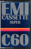 Compact Cassette EMI Super 60 Type I Normal 1978 UK
