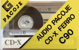 Compact Cassette Pacoje CD-X Ferro 90 Type I Normal 1987 Europe