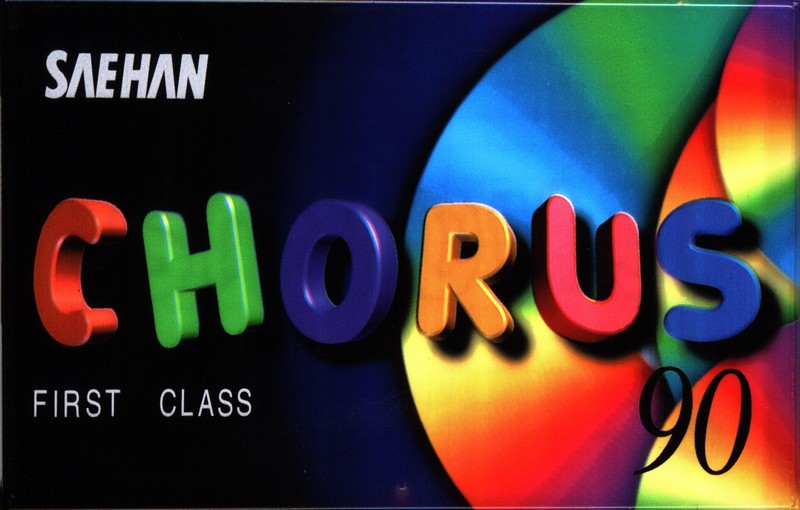 Compact Cassette Saehan Chorus 90 Type I Normal 1996 Europe