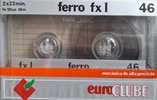 Compact Cassette Euroclube fx I 46 Type I Normal Portugal