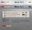 Compact Cassette Euroclube fx I 46 Type I Normal Portugal