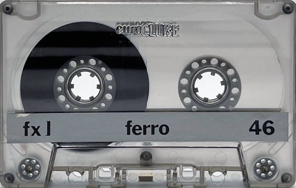 Compact Cassette Euroclube fx I 46 Type I Normal Portugal