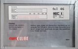 Compact Cassette Euroclube fx I 46 Type I Normal Portugal