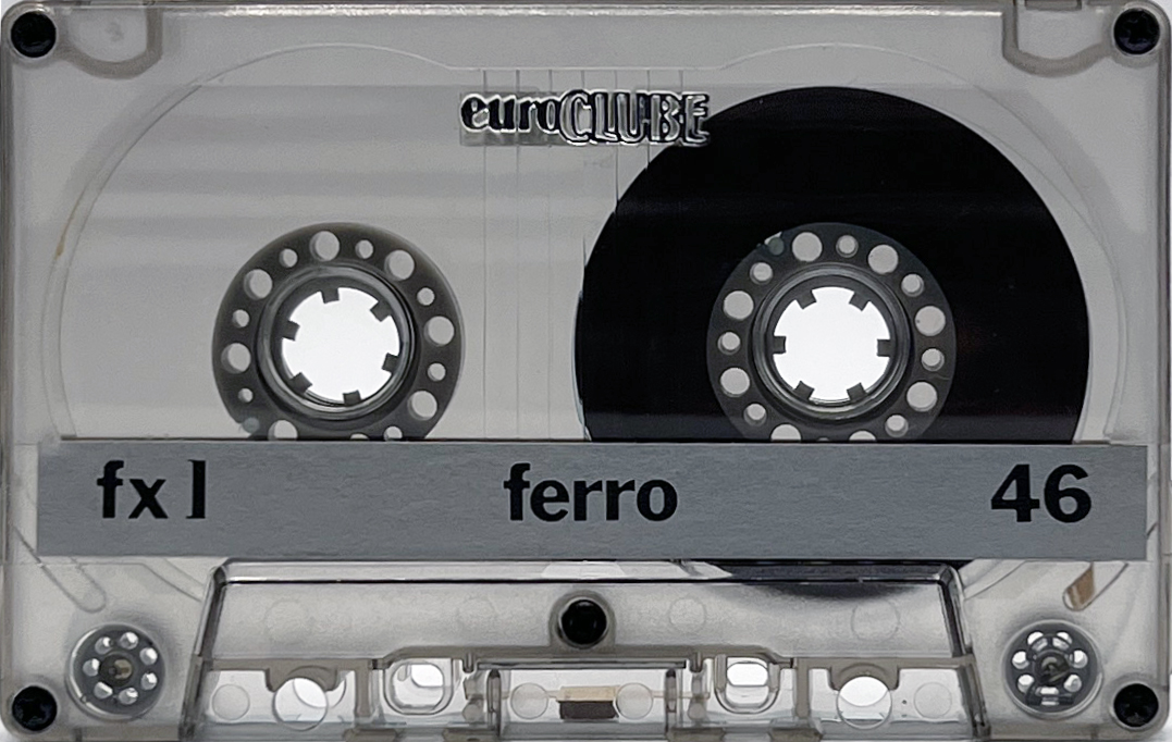 Compact Cassette Euroclube fx I 46 Type I Normal Portugal