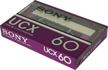 Compact Cassette Sony UCX 60 Type II Chrome 1982 Japan