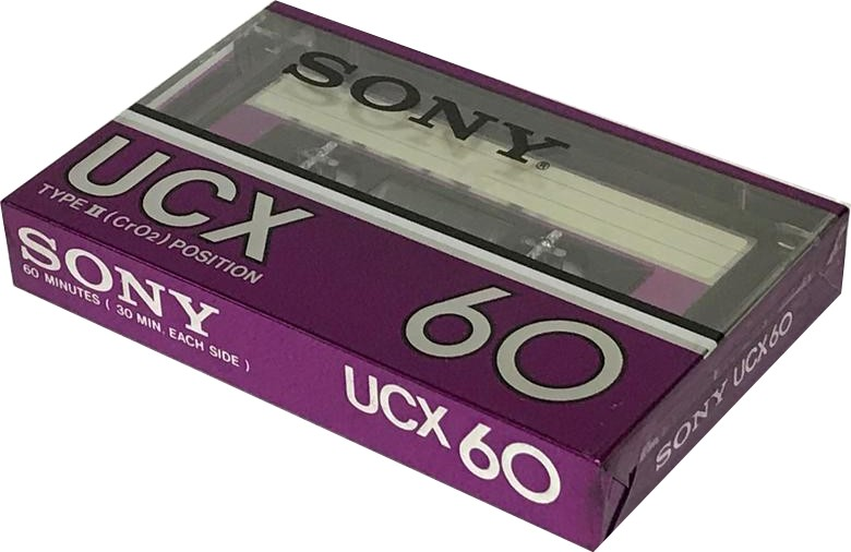 Compact Cassette: Sony  - UCX 60