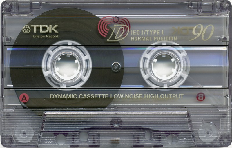 Compact Cassette TDK D 90 "D-90EB" Type I Normal 1997 Worldwide
