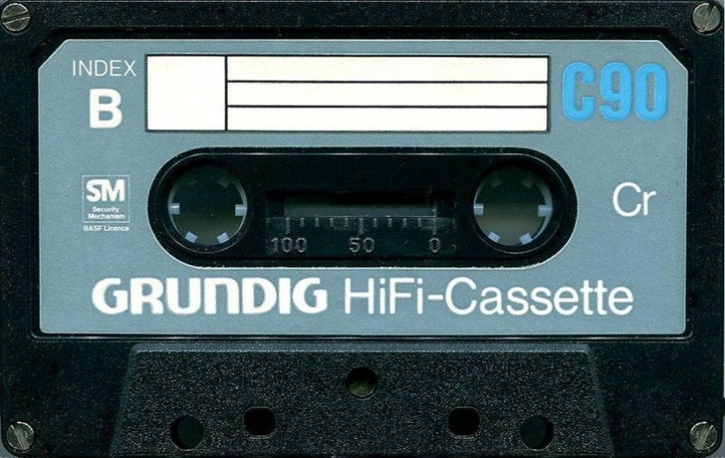 Compact Cassette: BASF Grundig -  90