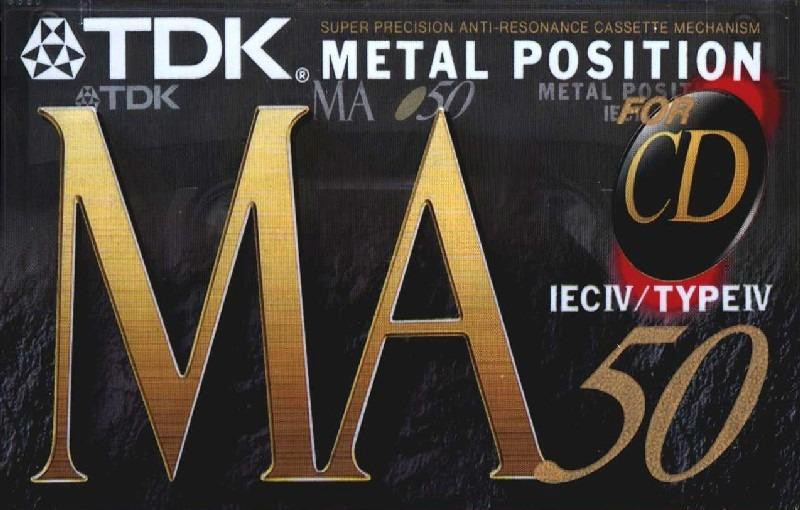 Compact Cassette: TDK  - MA 50