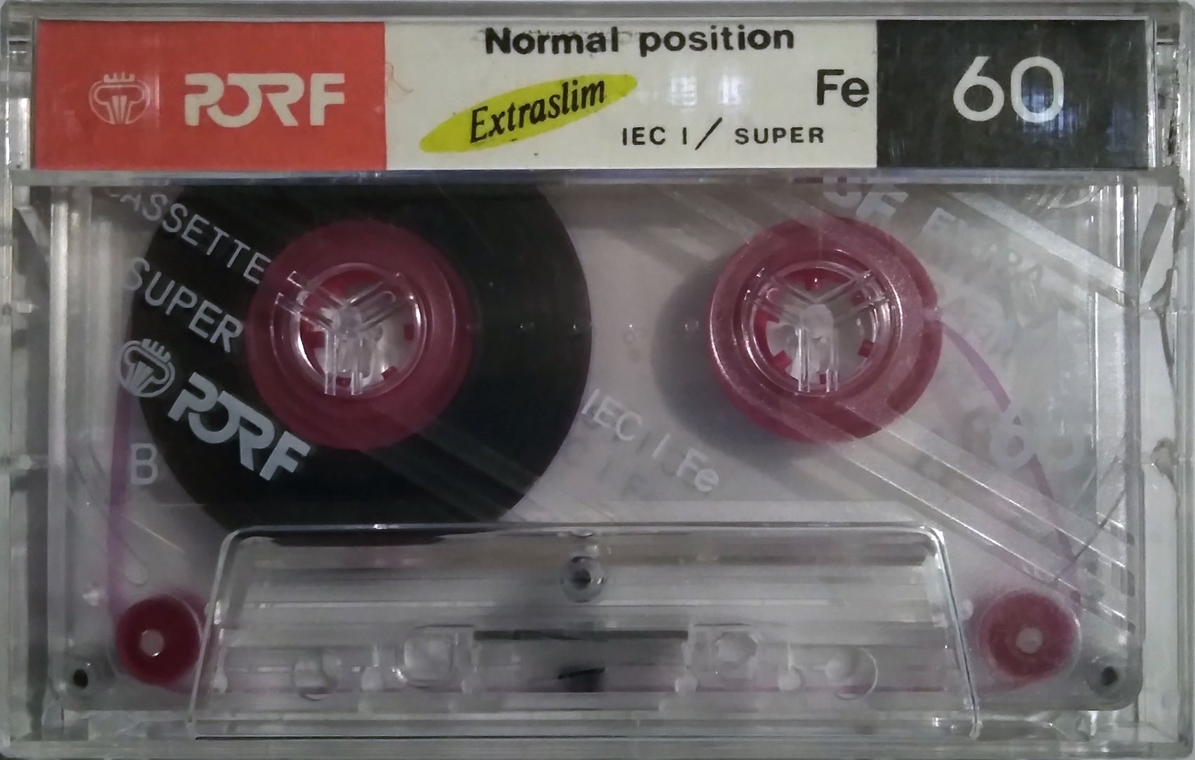 Compact Cassette PORF 60 Type I Normal Unknown Country