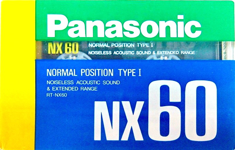 Compact Cassette: TDK Panasonic - NX 60