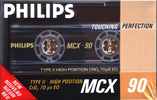 Compact Cassette Philips MCX Master 90 Type II Chrome 1987 Europe
