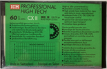Compact Cassette ICM CX II 60 Type II Chrome 1990 Europe