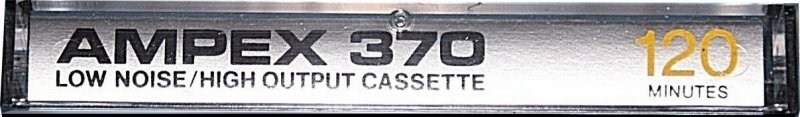 Compact Cassette Ampex 370 120 Type I Normal 1974 USA