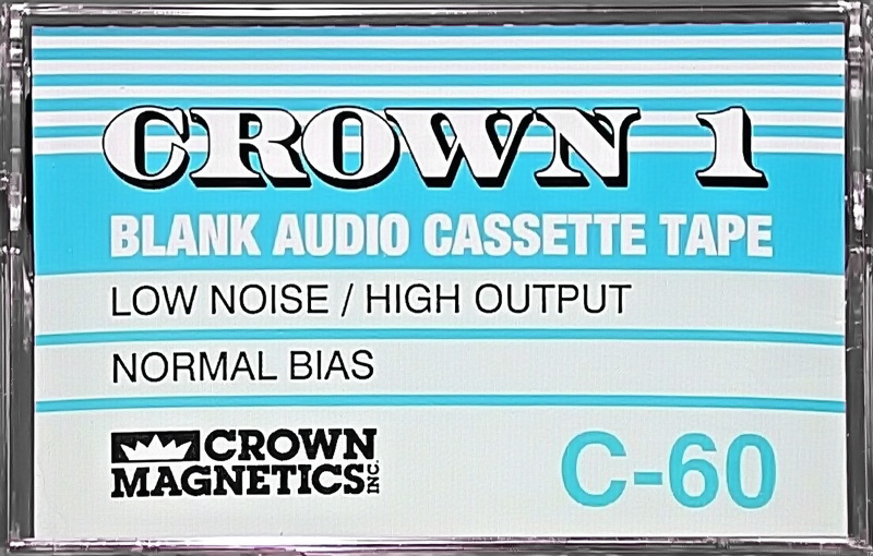 Compact Cassette:  Crown 1 -  60