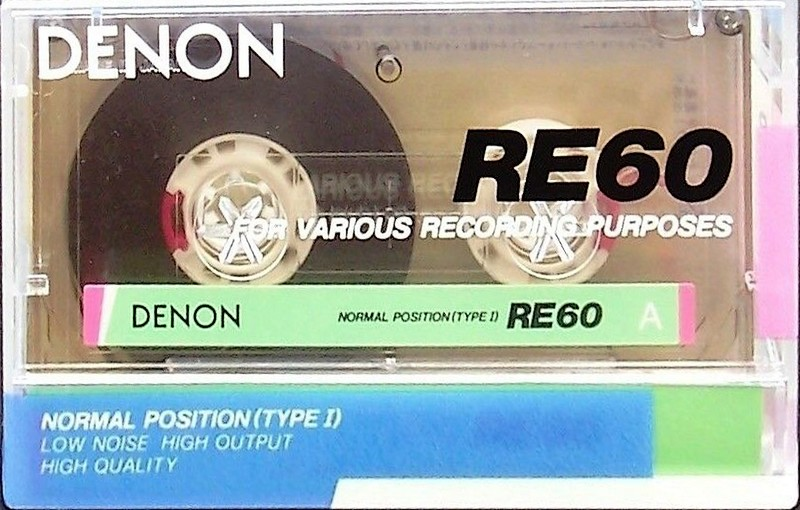 Compact Cassette: Nippon Columbia / Denon Denon - Re 60