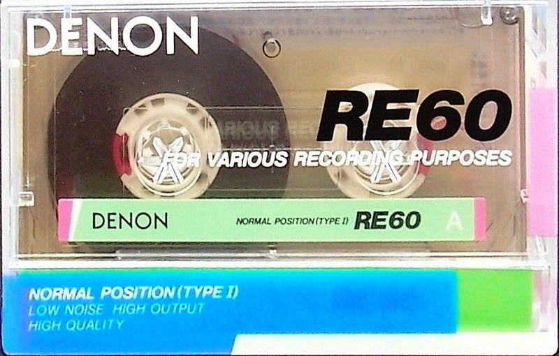 Compact Cassette: Nippon Columbia / Denon Denon - Re 60