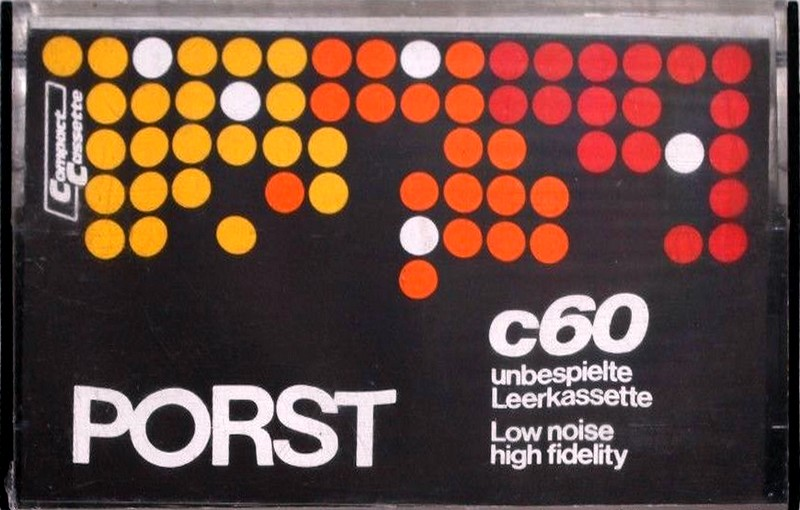 Compact Cassette Porst 60 Type I Normal 1973 Germany