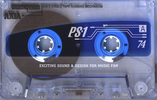 Compact Cassette AXIA PS-I / PS-1 74 "PS1J 74" Type I Normal 1997 Japan
