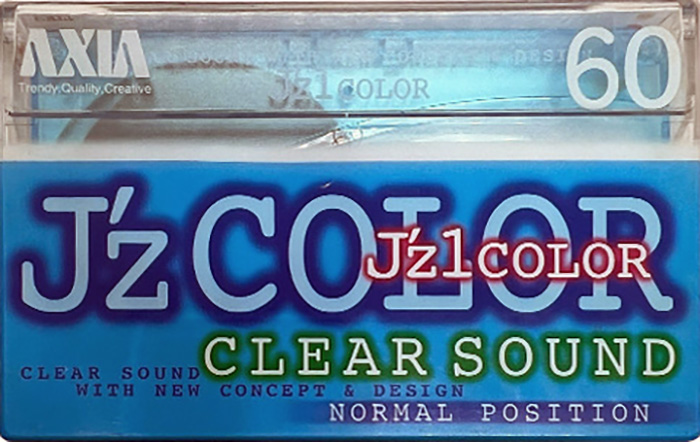 Compact Cassette AXIA J`z 1 Color 60 "JZ1J 60" Type I Normal 2001 Japan
