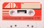 Compact Cassette Audio Digital 12 "ADX" Computer Cassette Hong Kong