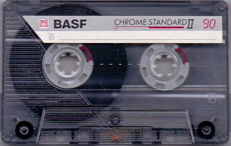 Compact Cassette BASF Chrome Standard II 90 Type II Chrome 1991 Europe