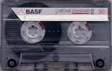 Compact Cassette BASF Chrome Standard II 90 Type II Chrome 1991 Europe