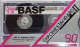 Compact Cassette BASF Chrome Standard II 90 Type II Chrome 1991 Europe