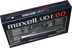 Compact Cassette Maxell UDI / UD1 60 Type I Normal 1985 Japan