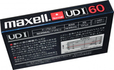 Compact Cassette Maxell UDI / UD1 60 Type I Normal 1985 Japan
