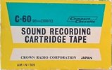 cover of Cassette Crown / Crown Radio Corporation Type I Normal