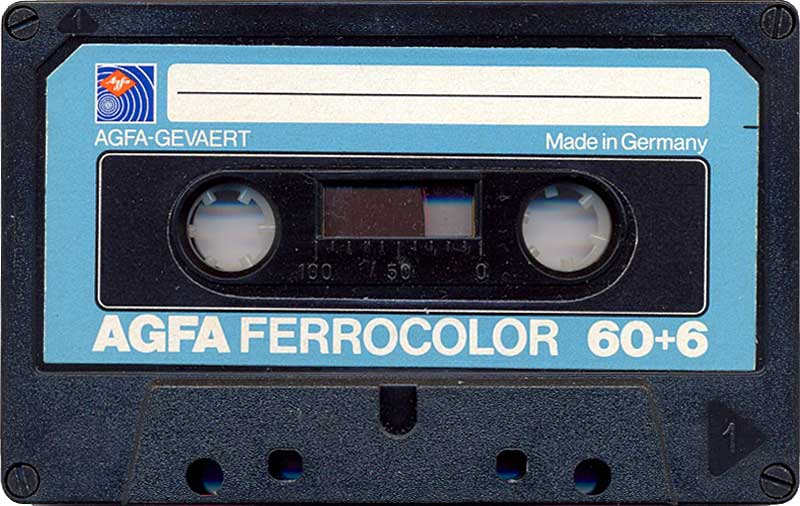 Compact Cassette: AGFA  - Ferrocolor 60+6