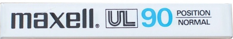 Compact Cassette Maxell UL 90 Type I Normal 1982 Europe