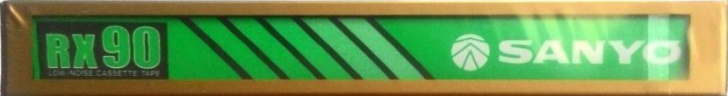Compact Cassette Sanyo RX 90 Type I Normal 1986 Europe