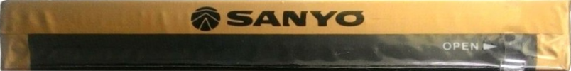 Compact Cassette Sanyo RX 90 Type I Normal 1986 Europe