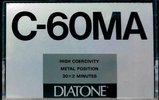 cover of Cassette Diatone MA Type IV Metal