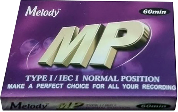 Compact Cassette Melody MP 60 Type I Normal 2000 Taiwan