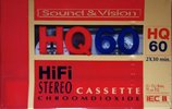 Compact Cassette Sound and Vision HQ 60 Type II Chrome 1985 Netherlands