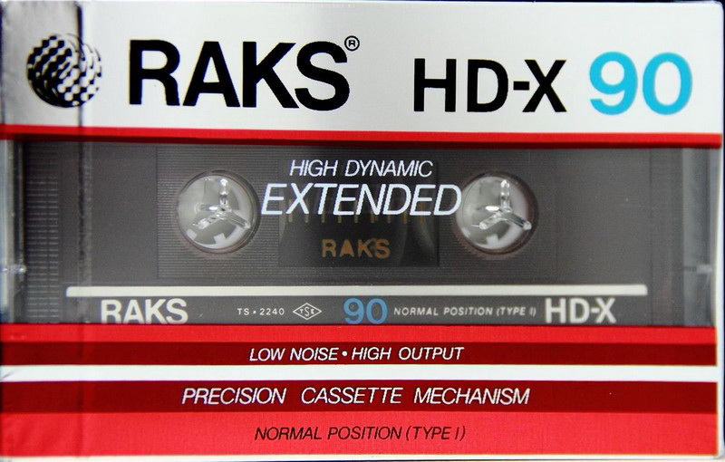 Compact Cassette: RAKS  - HD-X 90