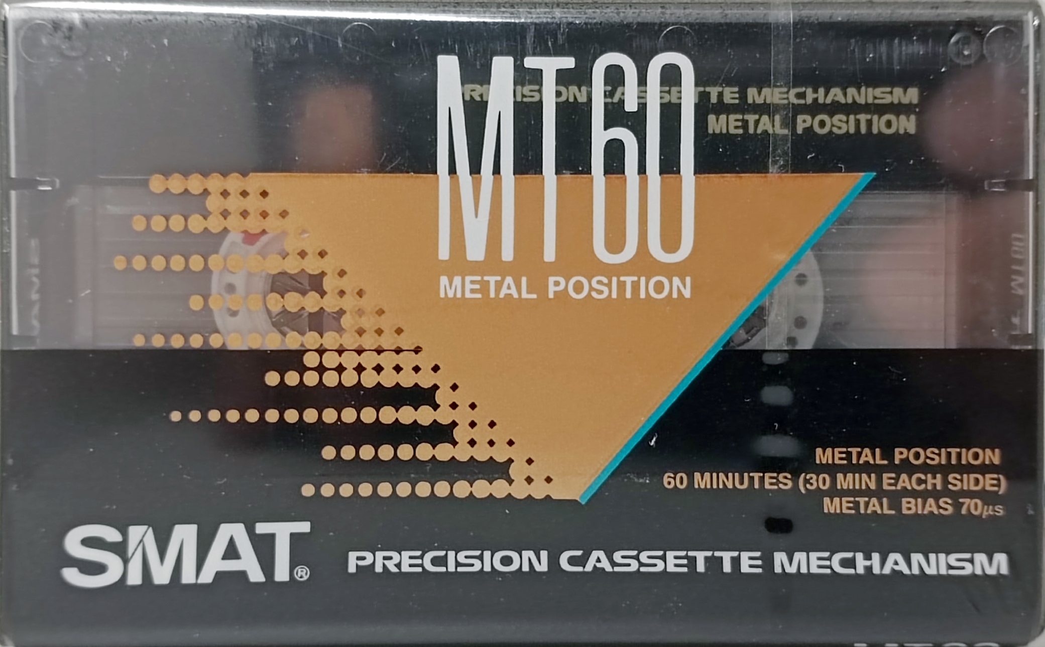 Compact Cassette Smat MT 60 Type IV Metal 1994 South Korea