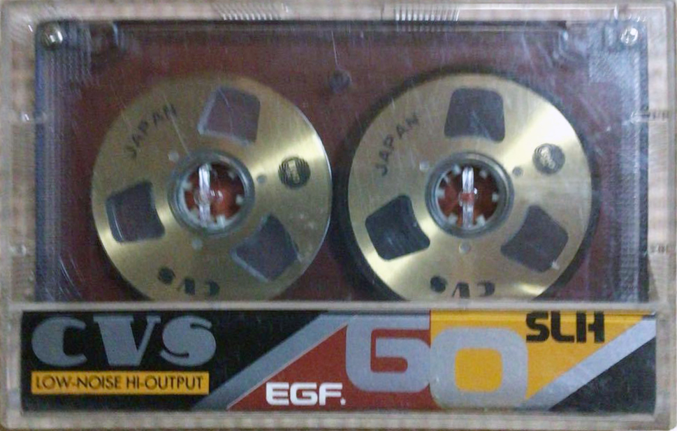 Compact Cassette CVS EGF SLH 60 Type I Normal 1986 Japan