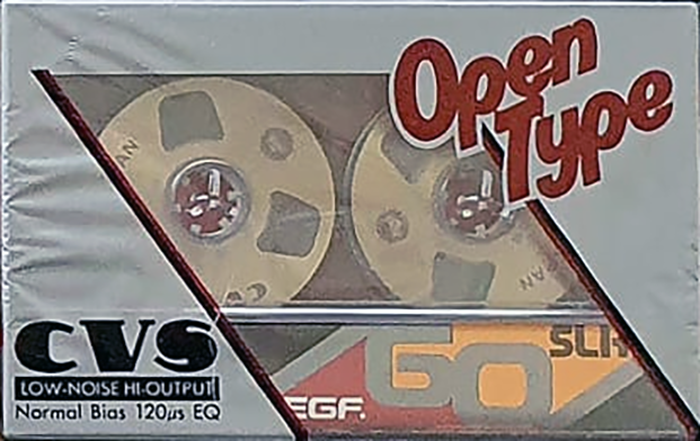 Compact Cassette CVS EGF SLH 60 Type I Normal 1986 Japan