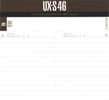 Compact Cassette Sony UX-S 46 "UX-S46B" Type II Chrome 1989 Japan