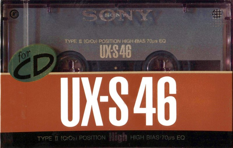 Compact Cassette: Sony  - UX-S 46