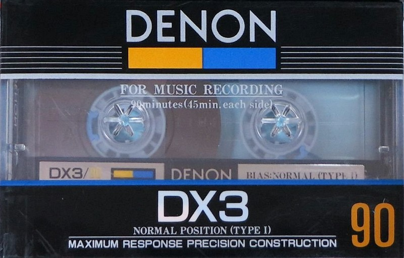 Compact Cassette: Nippon Columbia / Denon Denon - DX3 90