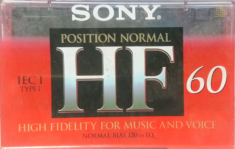 Compact Cassette Sony HF 60 Type I Normal 2001 Europe