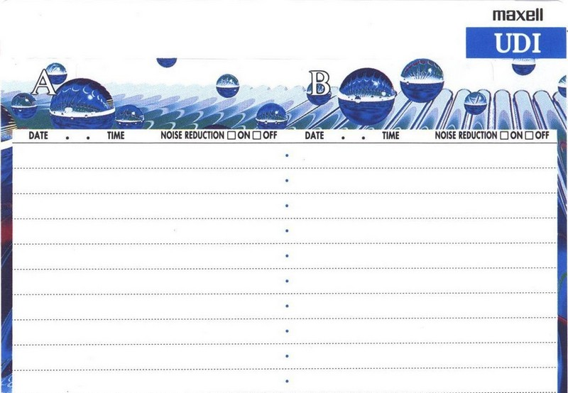 Compact Cassette: Maxell / Hitachi Maxell - UDI 70